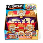 Piratix Monster Treasure Skrzynia Skarbów Zestaw 3 Figurki i Akcesoria 3+