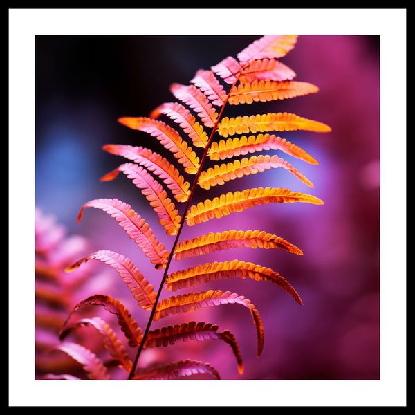Plakat 40x40cm Ogień Jesieni zdjęcie 3