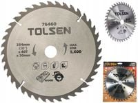 PIŁA TARCZOWA DO DREWNA 254mm 40T / Tarcza tnąca 254mm 40T*30mm