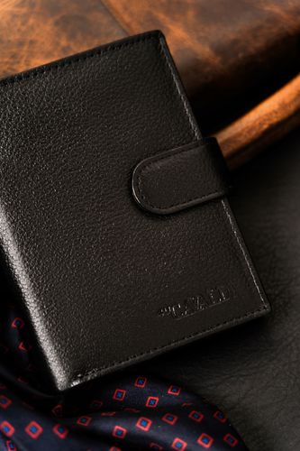 duży, skórzany portfel męski na zatrzask - 4u cavaldi na Arena.pl