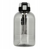 BUTELKA NA WODĘ BIDON SPORTOWY MIARKA SŁOMKA UCHWYT TRENING MOTYWACYJNA 2L