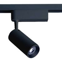 LAMPA sufitowa PROFILE IRIS 9001 Nowodvorski tuba OPRAWA reflektorowa LED 12W 3000K do systemu szynowego 1-fazowego czarna