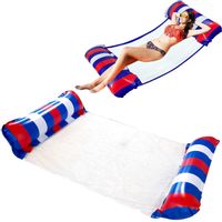 DMUCHANY MATERAC DO PŁYWANIA HAMAK WODNY NA BASEN DO WODY