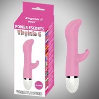 wibrator punktu g virginia g silikonowy różowy 17 cm 10 prędkości