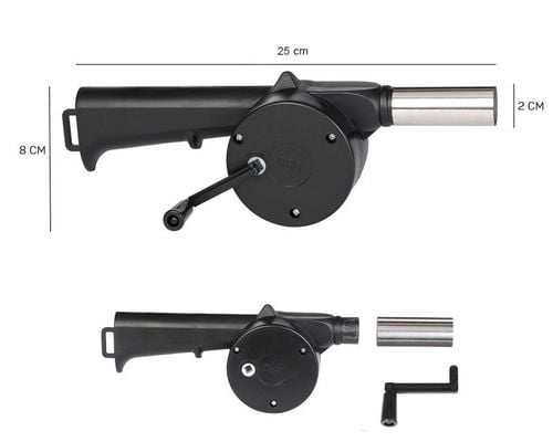 ręczna dmuchawa do rozpalania grilla e-6257 na Arena.pl