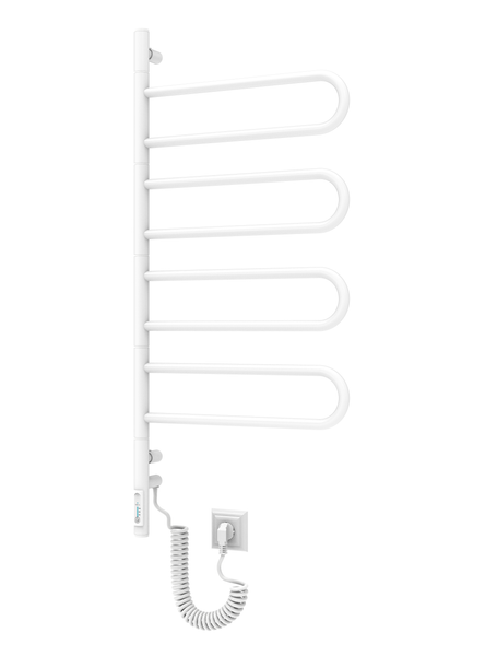 ELNA Grzejnik łazienkowy elektryczny Fluger 4 White 4 elementy ruchome zdjęcie 10