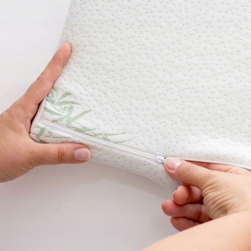 Poduszka ORTOPEDYCZNA do spania MEMORY profilowana na boku plecach na Arena.pl