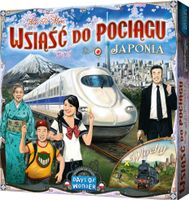 Gra planszowa Wsiąść do Pociągu: Kolekcja Map 7 - Japonia i Włochy Rebel