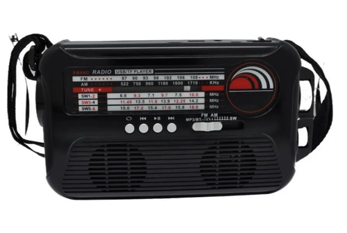 Radio solarne odtwarzacz Bluetooth reflektor LED MK-192 na Arena.pl