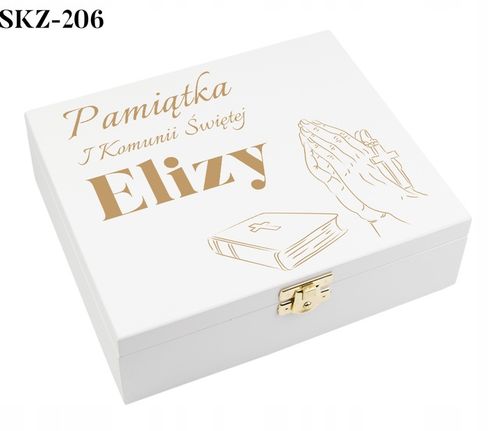 BIBLIA NA KOMUNIĘ NA CHRZEST PAMIĄTKA Z GRAWEREM na Arena.pl