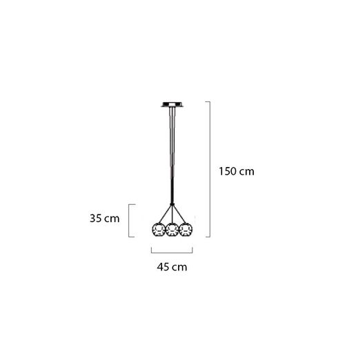 Lampa wisząca bubble 7 na Arena.pl