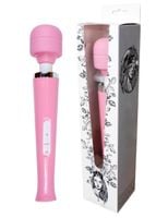 masażer magic massager wand usb różowy 10 funkcji