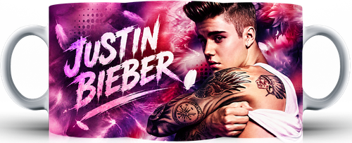 Kubek ceramiczny Justin Bieber na Arena.pl