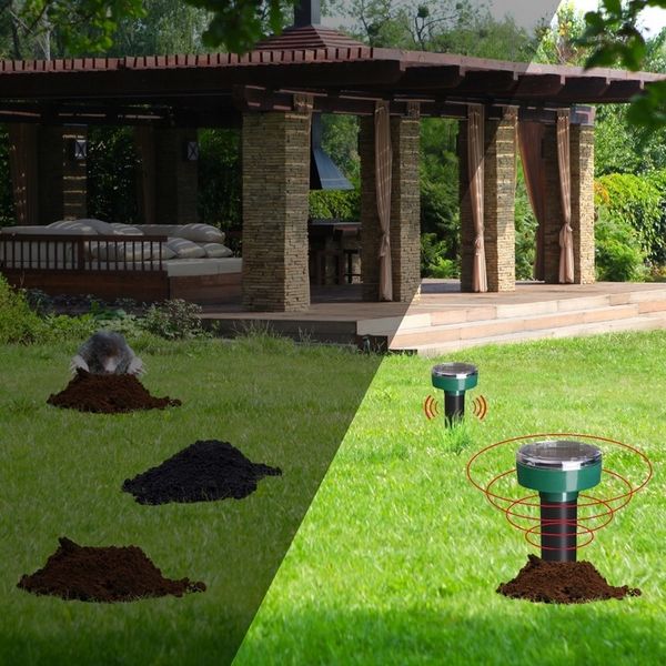 ODSTRASZACZ SOLARNY NA KRETY NORNICE I WĘŻE ODSTRASZACZ KRETÓW WĘŻY (4 SZT) zdjęcie 12