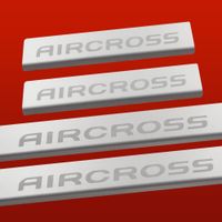 Listwa progowa CITROEN C4 AIRCROSS Stal nierdzewna 304 mat 4szt