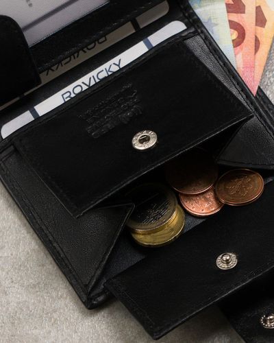 elegancki, skórzany portfel męski na zatrzask - always wild na Arena.pl