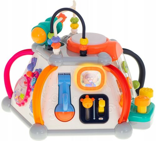 KOSTKA SENSORYCZNA INTERAKTYWNA SORTER EDUKACYJNY na Arena.pl