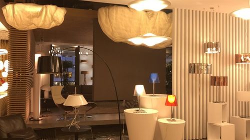 Lampa wisząca STORM - kompozyt, stal na Arena.pl