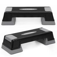 Step do ćwiczeń fitness 2-stopnie, schodek treningowy do aerobiku