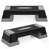 Step do ćwiczeń fitness 2-stopnie, schodek treningowy do aerobiku