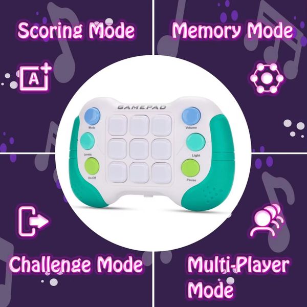WOOPIE Elektroniczna Gra Zręcznościowa Pop-It Fidget Toy Gamepad zdjęcie 20