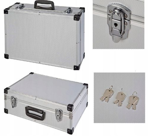 WALIZKA ALUMINIOWA SKRZYNKA NARZĘDZIOWA NA NARZĘDZIA SPRZĘT CASE na Arena.pl