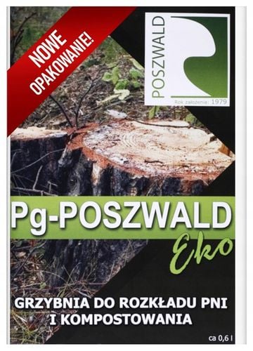 Pg POSZWALD Eko Grzybnia do rozkładu pni drzew na Arena.pl