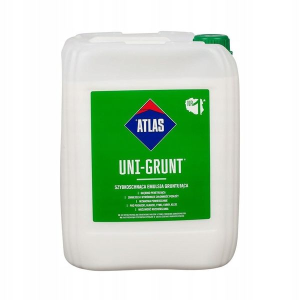 Emulsja Gruntująca Uni-Grunt 10 kg Atlas zdjęcie 3