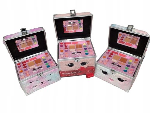 Kosmetyczka walizka dziecięca z produktami do makijażu I Love My Style 32 na Arena.pl