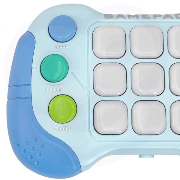 WOOPIE Elektroniczna Gra Zręcznościowa Pop-It Fidget Toy Gamepad Niebieski zdjęcie 24