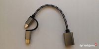 2w1 ADAPTER OTG Micro USB-C na USB 3.0 ZŁOTY