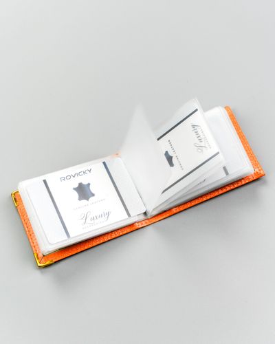 etui na karty skórzane 301-bl-orange na Arena.pl
