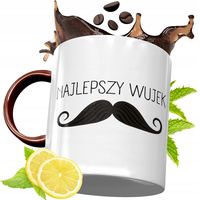 Kubek Bordowy Dla Wujka Na Urodziny Prezent Z Nadrukiem Ze Zdjęciem