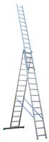 DRABINA ALUMINIOWA 3-ELEMENTOWA 1010CM 15+15+15 SZCZEBLI - DR4215