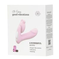 silicone vibrator 3 speeds, 6 frequencies finger function, heating + app