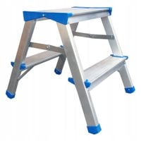 DRABINA, STOŁEK ALUMINIOWY ROZKŁADANY 44CM BRAKET