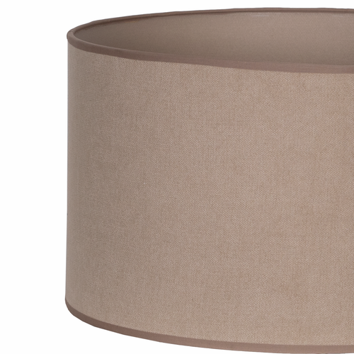 Lampa Trójnog Trigni SREBRNA Styl Skandynawski abażur Beżowy SOFT na Arena.pl