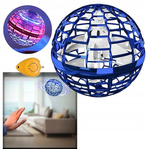 Latająca świecąca kula LED Bumerang Fly Orb Magic + pilot - Czerwona na Arena.pl