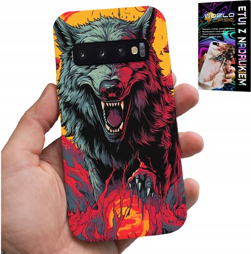 ETUI DO SAMSUNG GALAXY S10 PLUS - WILK WILKI WATAHA SUPER WZORY + FOLIA na Arena.pl