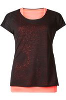 Marks&amp;Spencer Różowo-Czarny Top, Fitness - 36 / S