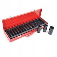 ZESTAW NASADEK UDAROWYCH DŁUGICH 1/2" 13 SZT.