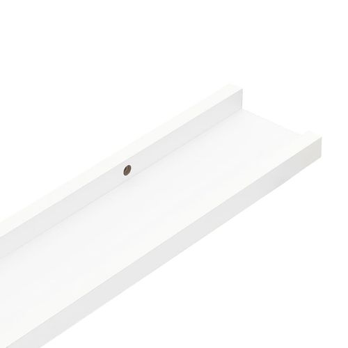 Półki ścienne 2 szt. białe 80x9x3cm MDF VidaXL na Arena.pl