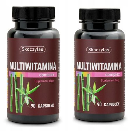 2x Skoczylas MULTIWITAMINA complex KRZEM BOR JOD Witamina B Wapń Żelazo zdjęcie 2