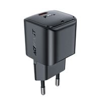 mini ładowarka sieciowa gan pd 30w usb-c czarna