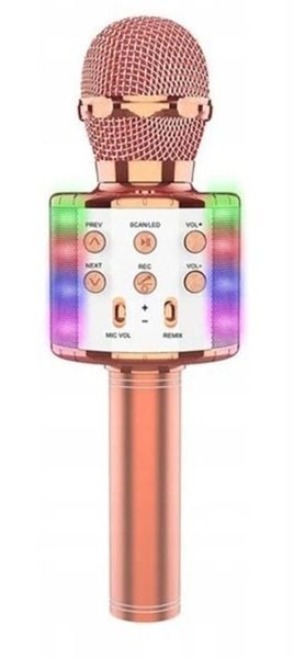 MIKROFON BEZPRZEWODOWY KARAOKE BLUETOOTH KOLORY zdjęcie 1