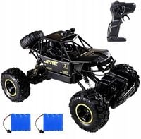 DUŻY SAMOCHÓD ZDALNIE STEROWANY AUTO RC METAL TERENOWY NAPĘD 4X4 +2 BATERIE
