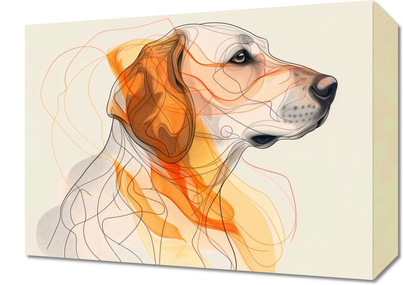 Obraz 40x30cm Kontur Profilowego zdjęcie 1