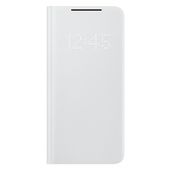 etui samsung ef-ng996pj s21+ g996jasno szary/light gray led view cover