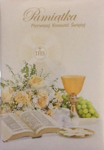 książeczka brokat A5 Komunia wzór KKO-019 na Arena.pl