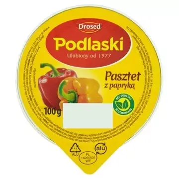 DROSED PASZTET PODLASKI 100G PAPRYKA zdjęcie 1